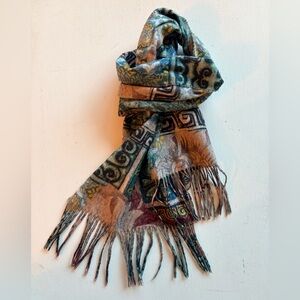 Vintage EMANUEL GERALDO Made in Italy Scarf